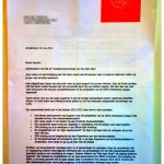 De brief van Ajax