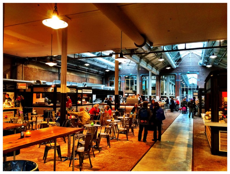 Foodhallen in de Hallen Amsterdam West