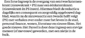 Parool Eénkatern