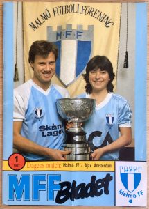 Malmö FF-Ajax 1987 programma