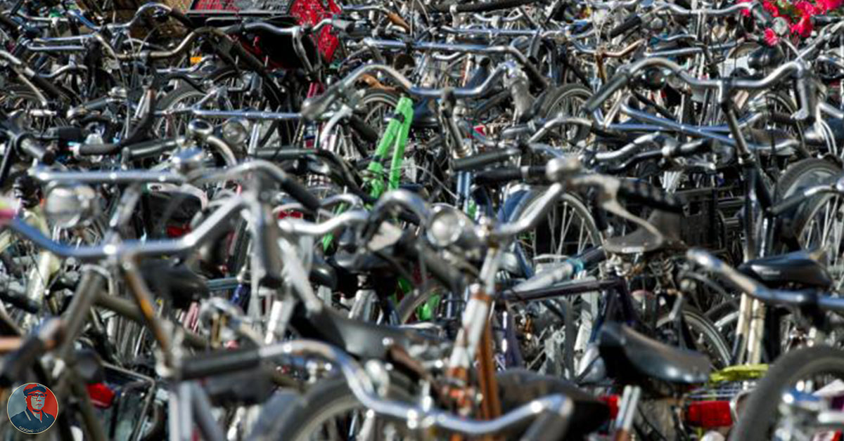 fietsdepot Amsterdam fietsteken