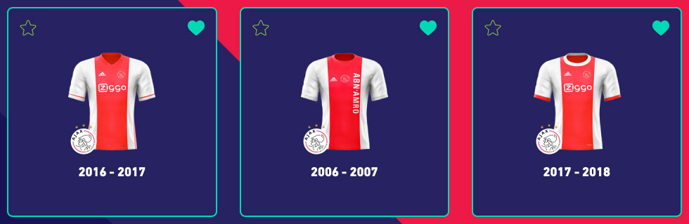 Ajax thuisshirt Adidas Top3