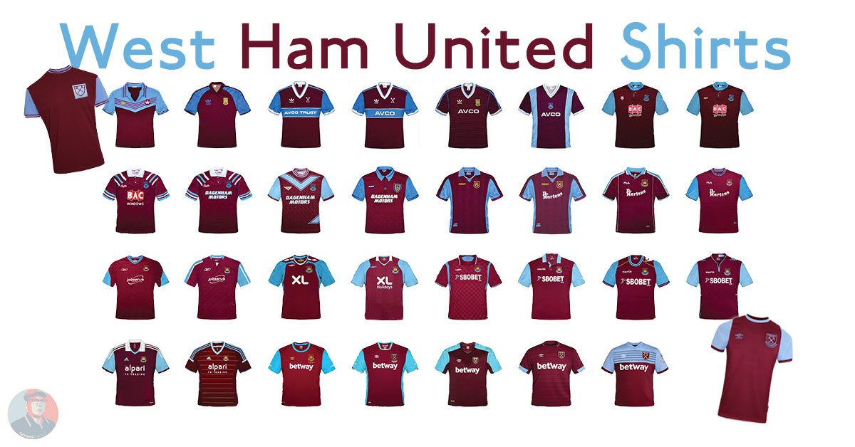 West Ham United shirts