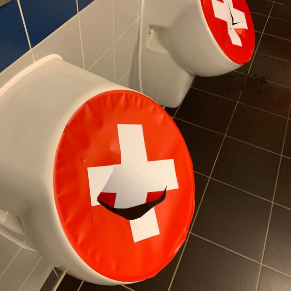 verboden te plassen