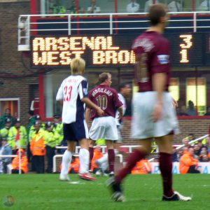 Bergkamp Day, Arsenal V. West Brom, 2006