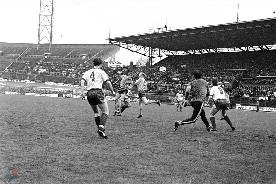 Kampioenswedstrijd Ajax in 1977 - foto: Nationaal archief